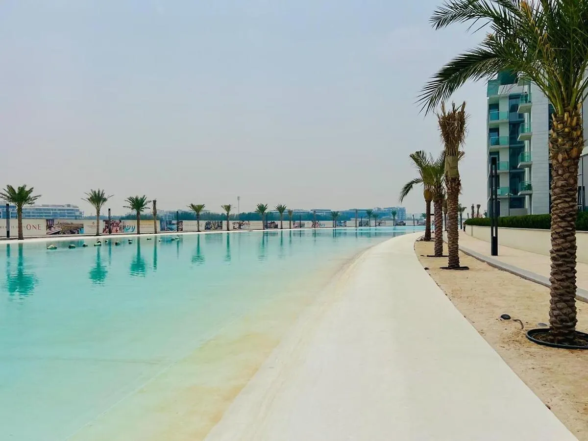 아파트 Luxurious 1 Bedroom In District One Beach Access 두바이 아랍에미리트