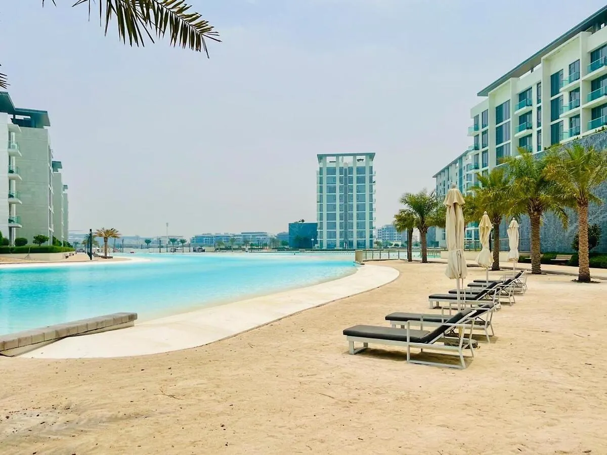 아파트 Luxurious 1 Bedroom In District One Beach Access 두바이